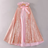 Kid Girl Frozen Pink Long-sleeved Princess Halloween Cartoon Dress