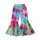 Kid Baby Girl Pants Fall Style Horn Pants