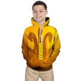 Kid Boy Girl 3D Monster Print Hoodie
