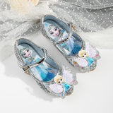 Girls Sequins Show Crystal High-heeled Shoes