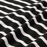 Family Matching Parent-child Mother-daughter Striped Long-sleeve Patchwork Dress