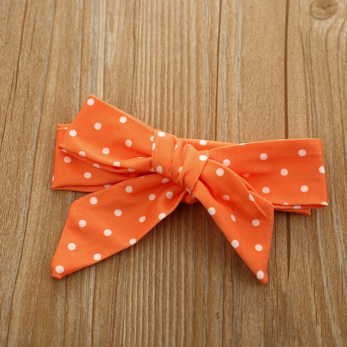 Kid Baby Girl Polka Dot Pumpkin Suspenders Halloween Thanksgiving 2 Pcs Sets