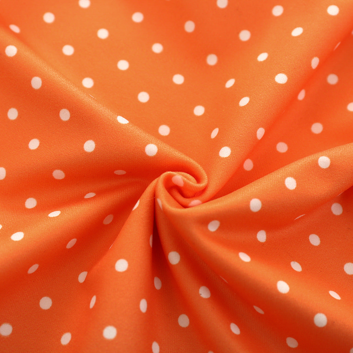 Kid Baby Girl Polka Dot Pumpkin Suspenders Halloween Thanksgiving 2 Pcs Sets