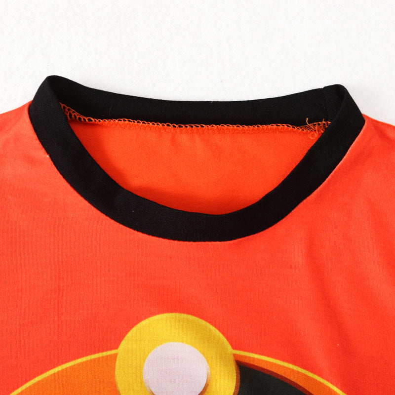 Kid Baby Boys Home Suit Autumn Avenger Modelling Pajamas