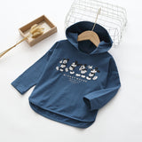 Kid Girl Cartoon Printed Shirts Boys Long Sleeve Pullover