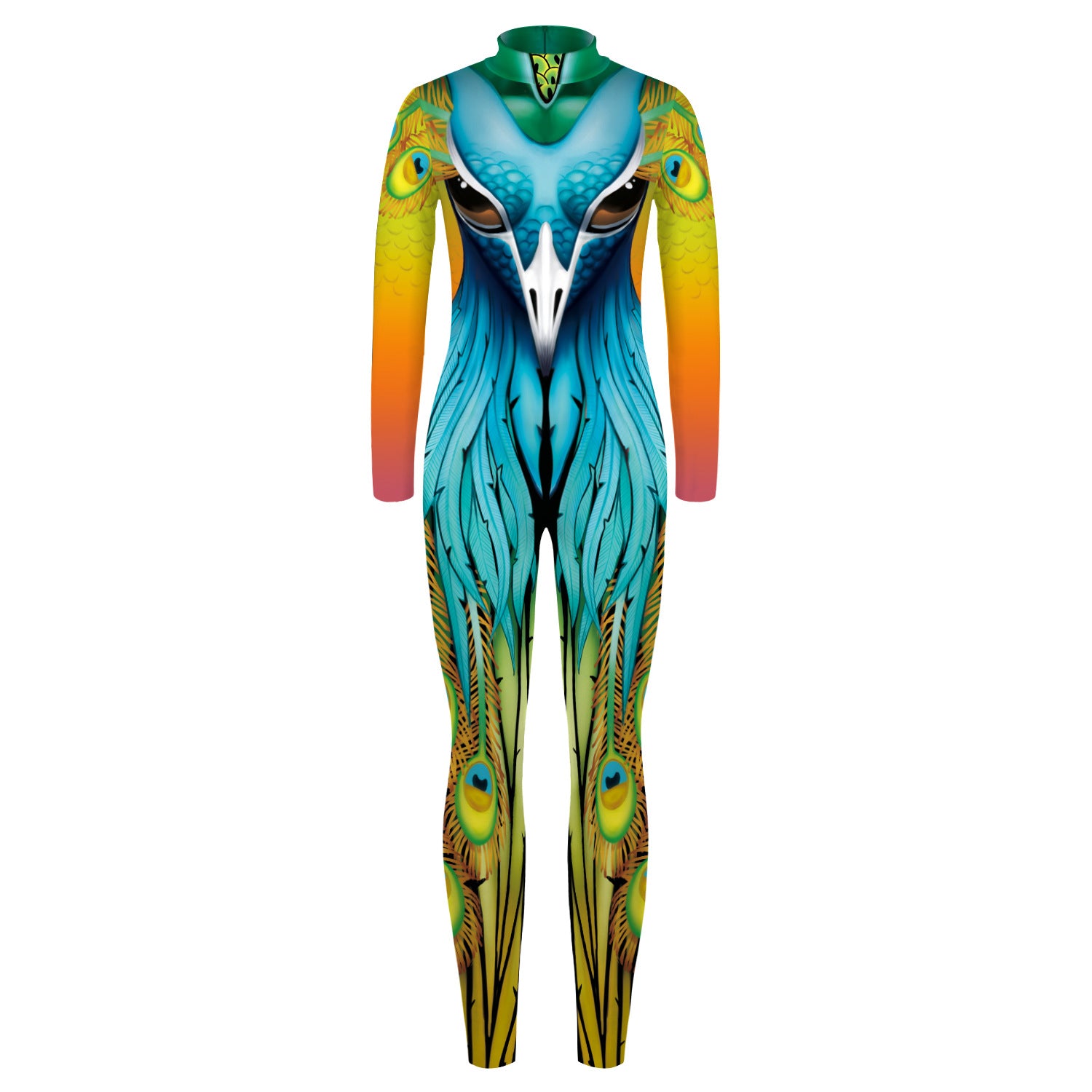 Family Matching Parent-child Long Sleeve Jumpsuit Digital Printing Pajamas