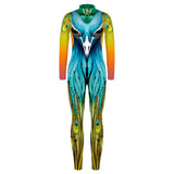 Family Matching Parent-child Long Sleeve Jumpsuit Digital Printing Pajamas