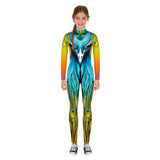Family Matching Parent-child Long Sleeve Jumpsuit Digital Printing Pajamas