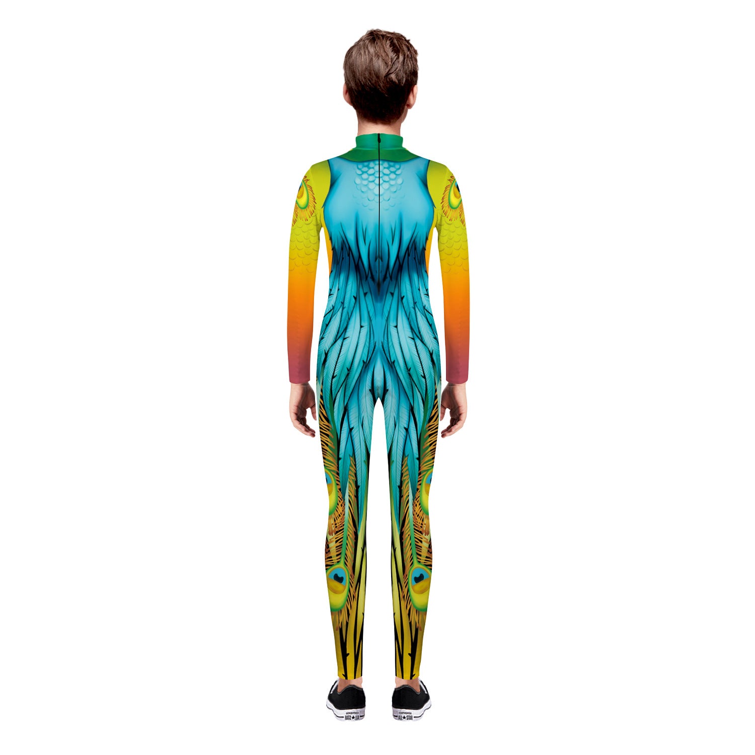 Family Matching Parent-child Long Sleeve Jumpsuit Digital Printing Pajamas