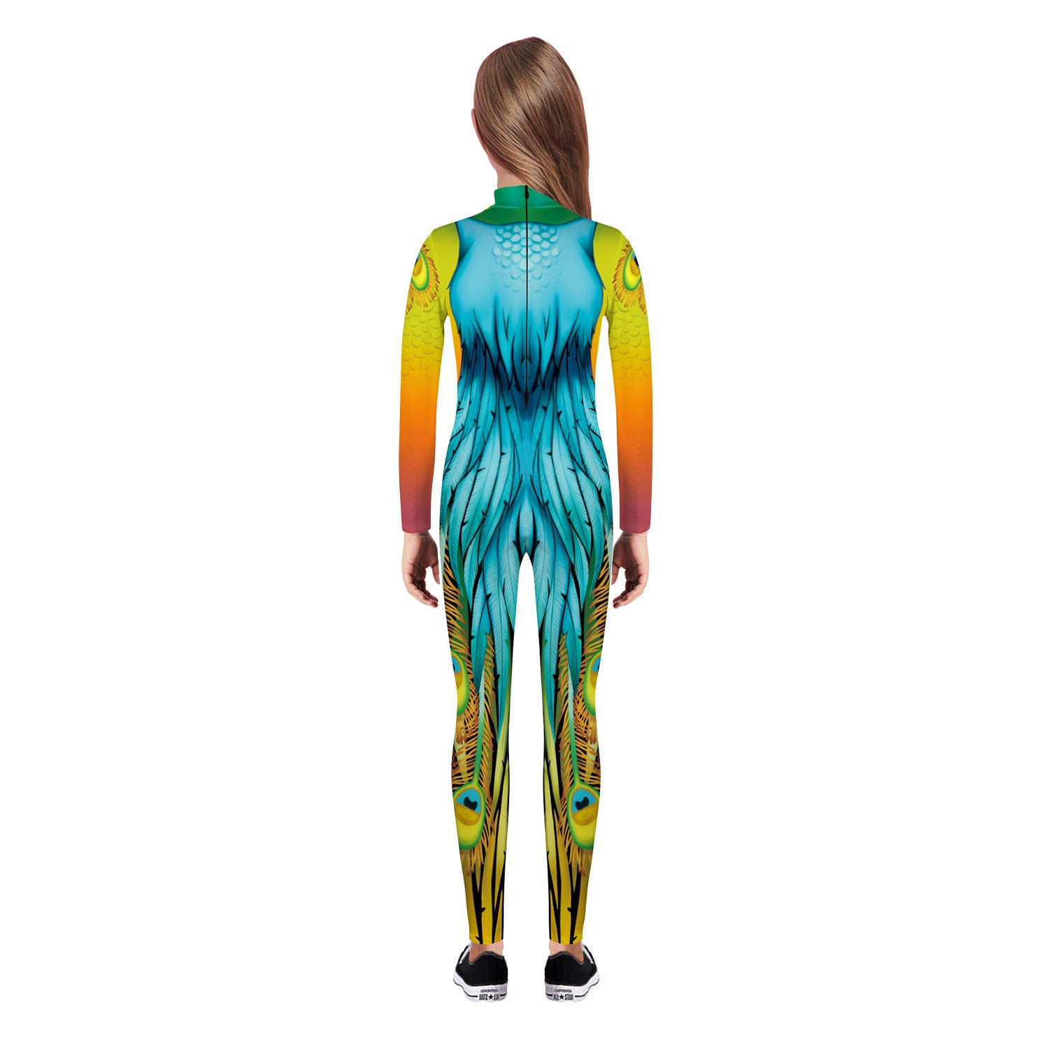 Family Matching Parent-child Long Sleeve Jumpsuit Digital Printing Pajamas