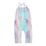 Kid Baby Girl Onesie Crawl Suit Harpy Sleeveless Tie Dye Rompers