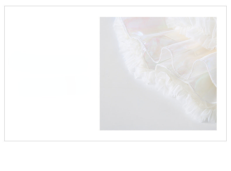 Kid Girl Princess Summer Fluffy Gauze Dresses