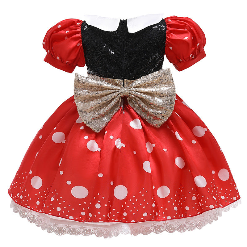 Kid Baby Girl Mickey Princess Dress
