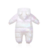 Baby Autumn Winter Thickened Cotton-padded Climbing Rompers