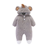 Baby Cute Fashion Colorful One-piece Warm Winter Romper