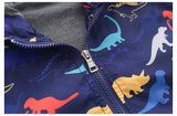 Kids Boy Dinosaur Cartoon Cap Fashion Tide Coats