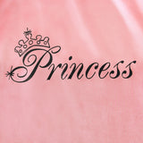 Kid Baby Girls Solid Letter Printing Bandage Bathrobe Sleepwear Pajamas