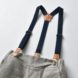 Kid Baby Boy Strap Shorts 3 Pcs Set Suits
