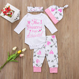 Baby Girl Set Cute Giraffe Pink Dot 2 Pcs