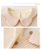 Baby Girl Onesie Little Princess Velvet Thickened Climbing Rompers