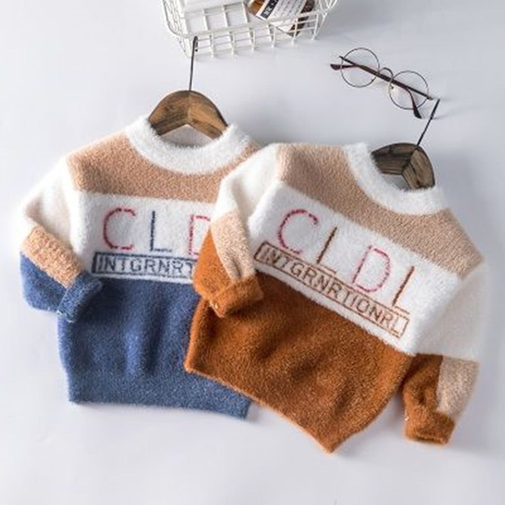 Kid Baby Boys Girls Socket Sweater
