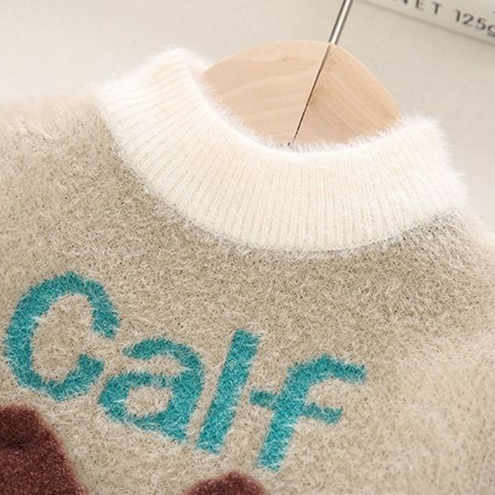 Kid Baby Boys Girls Socket Sweater