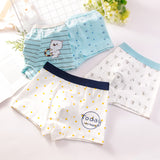 Kid Boys Cartoon Underwear Cotton Teens Briefs Soft Shorts 4 Lots