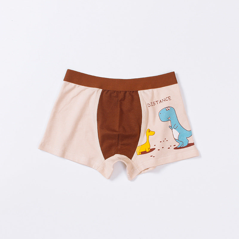 Kid Boys Cartoon Underwear Cotton Teens Briefs Soft Shorts 4 Lots