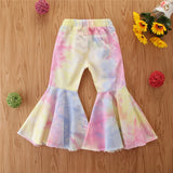 Kid Baby Girl Horn Pants Casual Fall Pants