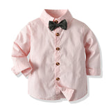 Baby Boy Long-sleeved Set 3 Pcs Formal Set
