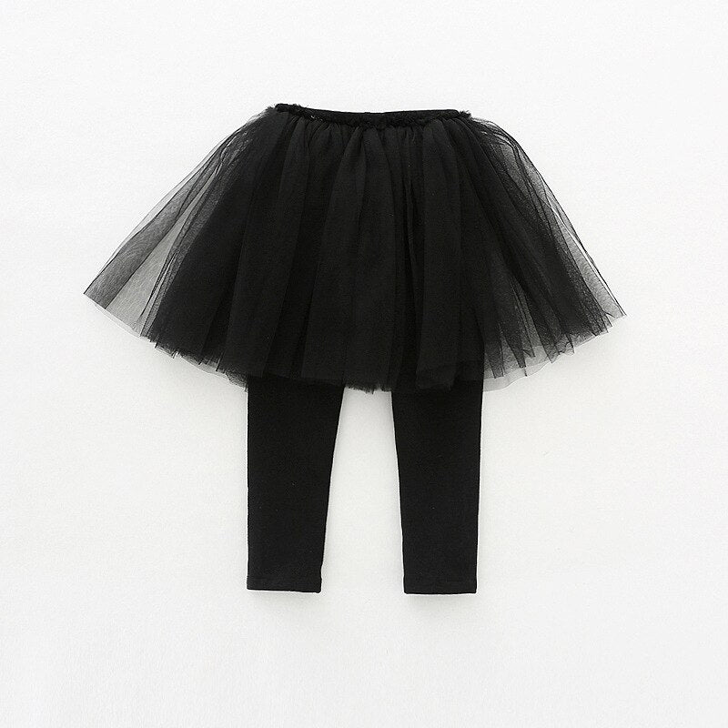 Baby Girls  Legging Tutu Layer Skinny Spring Autumn Pants 1-6 Years