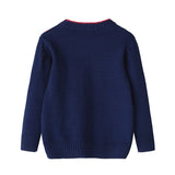 Kids Boys Girls Long-sleeved Cloth Gloves Cotoon Warm Sweater 2-7 Years