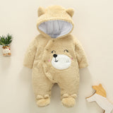 Baby Boys Girls Rompers Coral Cute Infant Overall  Jumpsuit