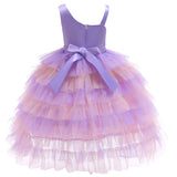 Kid Baby Girls Princess Elegant Flower Party Evening Gown Dresses