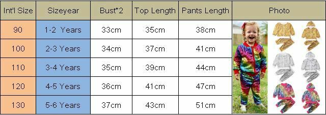 Toddler Kids Girls Outfits Shiny Hooded Zipper Sequin Tops+Bottoms 2 Pcs