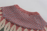 Kids Boys Long-sleeved Bottoming Geometric Pattern Fashion Sweaters