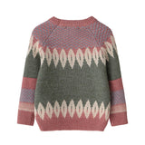 Kids Boys Long-sleeved Bottoming Geometric Pattern Fashion Sweaters