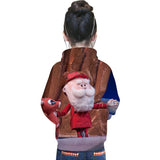 Kids Boy Christmas T shirt Cartoon Hoodie Santa Reindeer 3D Printed Sweatshirt