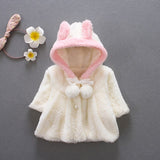 Baby Toddler Girl Coats Jackets Winter Hooded Outwears Overcoats