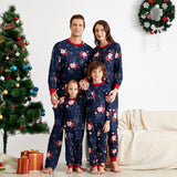Fashion Family Matching Christmas Pajamas New Year Mom Daughter Daddy Baby