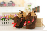 Fashion Unisex Plush Cotton Winter Slippers Winter Warm Christmas Shoes