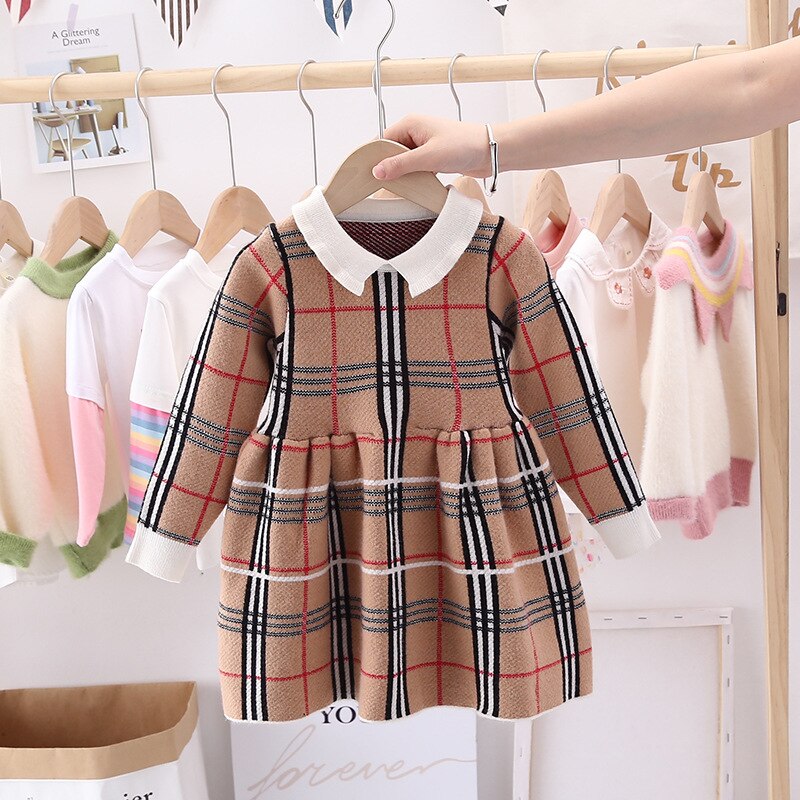 Girls Toddler Dresses Winter Costume 2-6Y