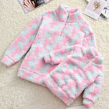 Winter Mommy And Me Shirts Tops Family Look Matching Outfits