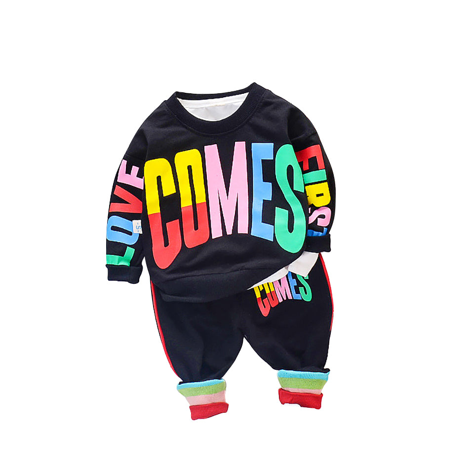 Autumn Kid Baby Boys Tracksuit Casual 2 Pcs Sets