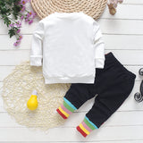 Autumn Kid Baby Boys Tracksuit Casual 2 Pcs Sets