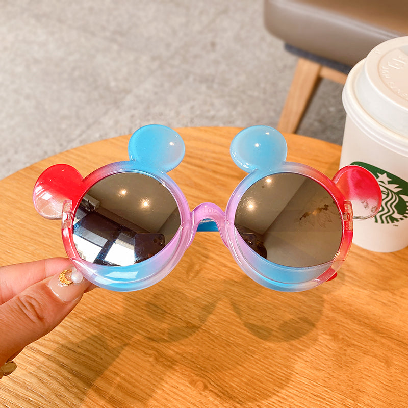 Kid Baby Star Cartoon Round Sunglasses UV400 Goggles