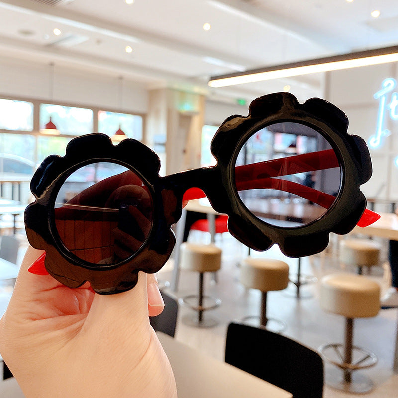 Kid Baby Star Cartoon Round Sunglasses UV400 Goggles