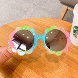 Kid Baby Star Cartoon Round Sunglasses UV400 Goggles