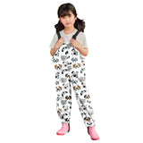 Boys Girls Rain Waterproof Jumpsuit Sport Bib Overalls Pants