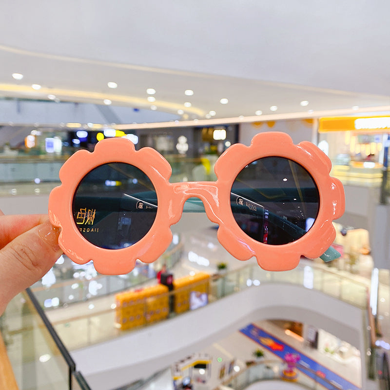 Kid Unisex Cartoon Fruit Flower Carrot Rabbit Ear Sunglasses Goggles